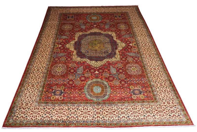 Ziegler Teppich 307 x 421 cm - rot