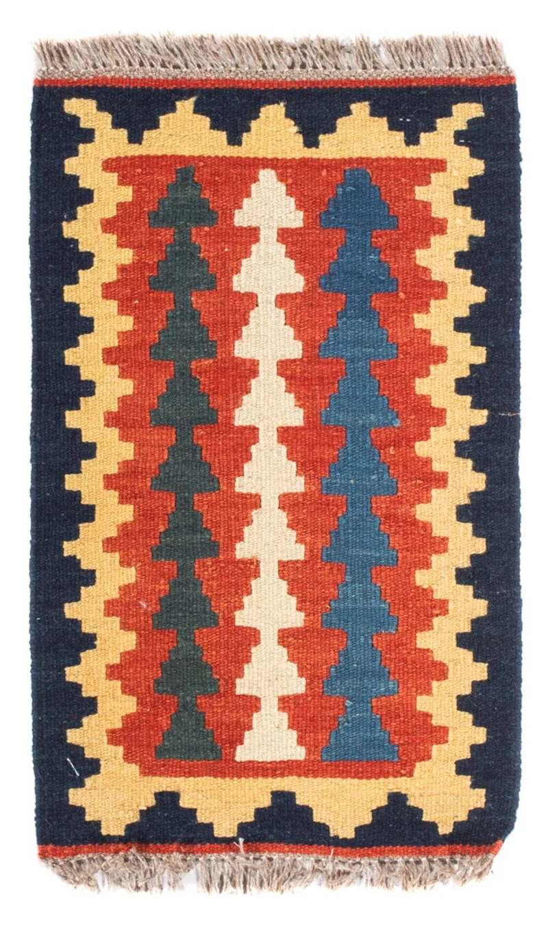 Kelim Fars Teppich 40x60cm - mehrfarbig