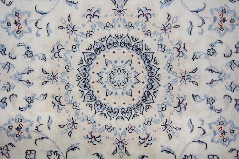 Perserteppich - Nain - Royal 200 x 293 cm Wohnzimmer Teppich