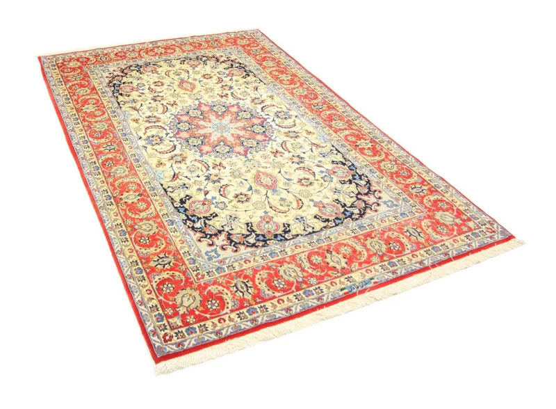 Perserteppich - Isfahan - Premium 153 x 243 cm - beige