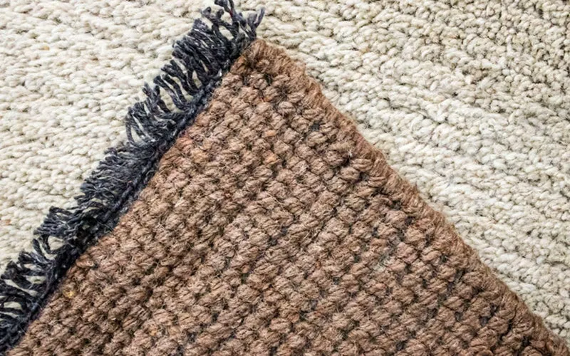 Nepal Teppich 70 x 140 cm - beige