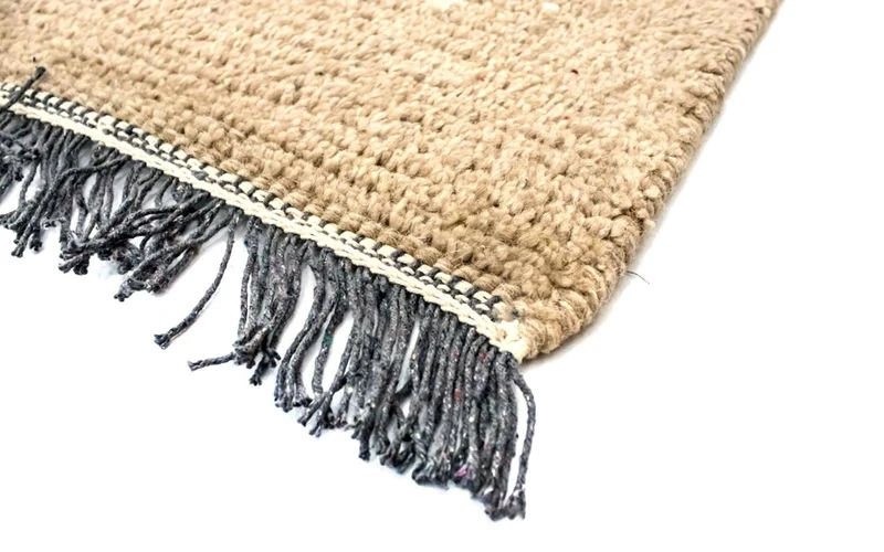 Nepal Teppich 70 x 140 cm - beige