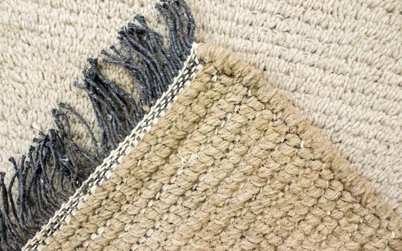 Nepal Teppich 70 x 140 cm - beige