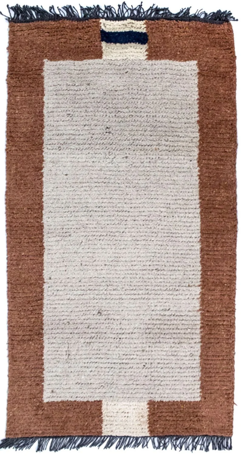 Nepal Teppich 70x140cm - Wollteppich
