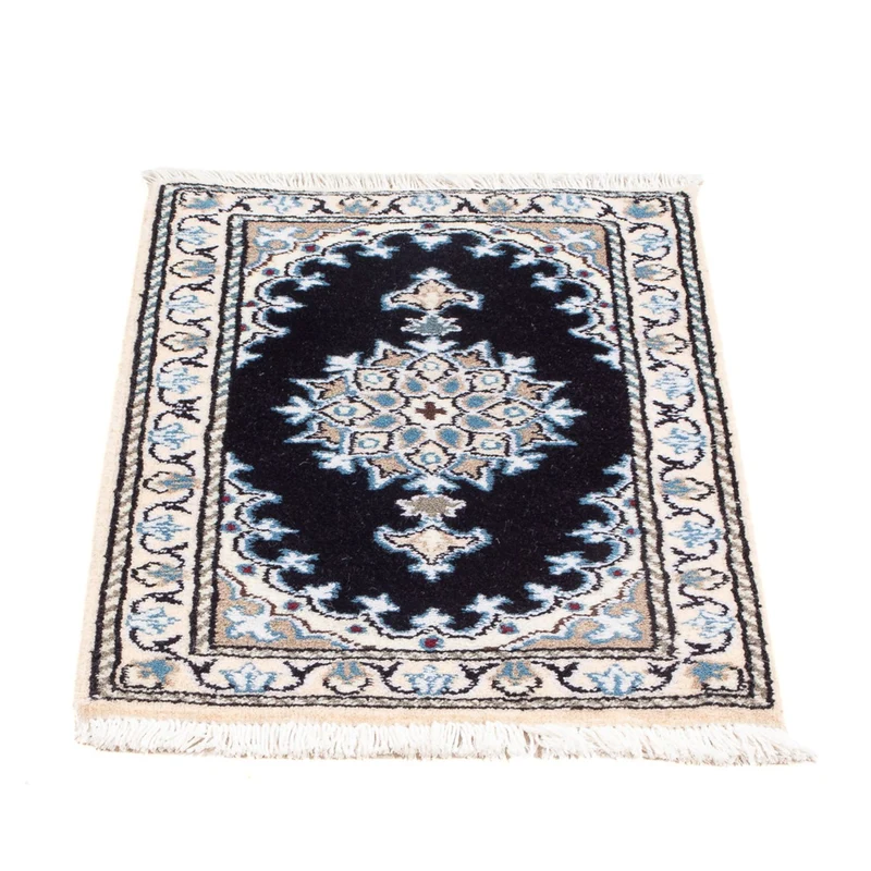 Nain - 9La Teppich 40x60cm - Perserteppich - dunkelblau