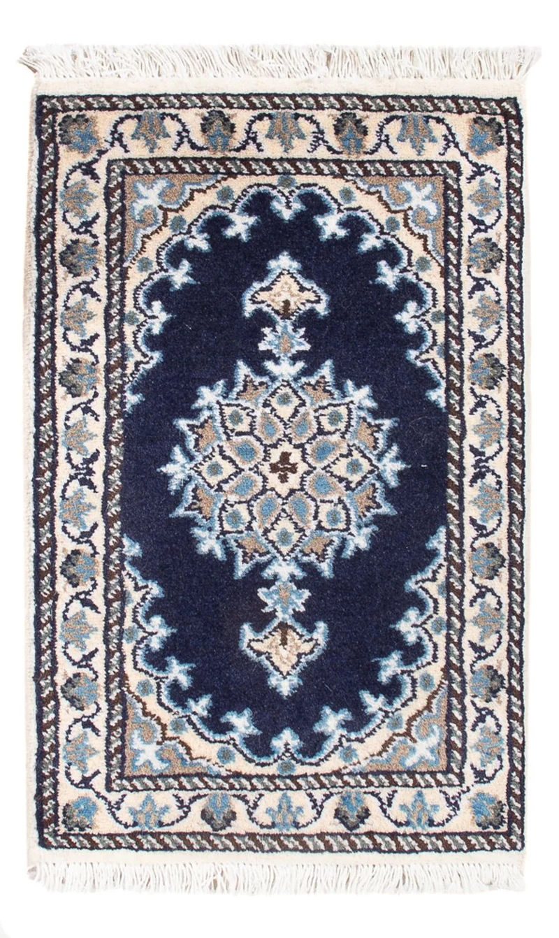 Nain - 9La Teppich 40x60cm - Perserteppich - dunkelblau