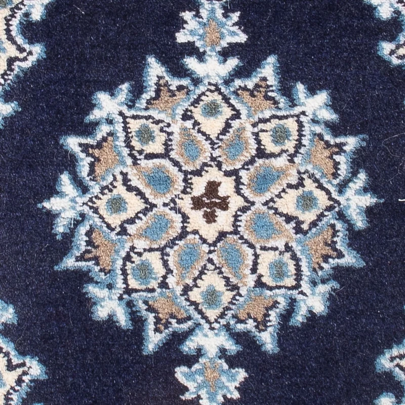 Nain - 9La Teppich 40x60cm - Perserteppich - dunkelblau
