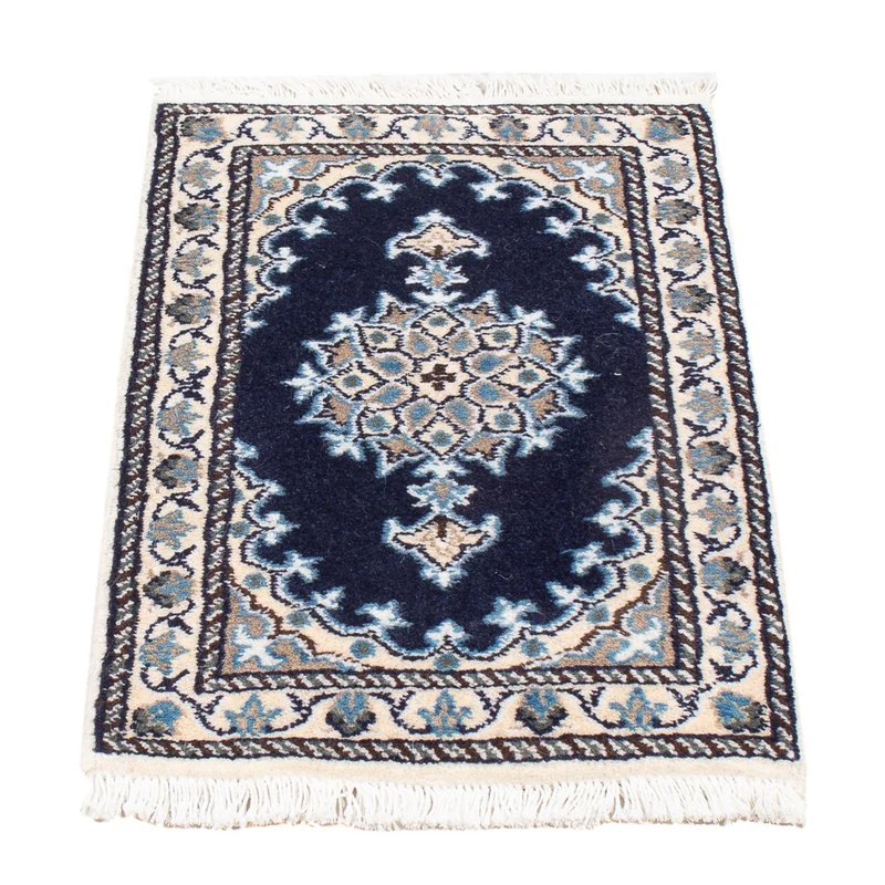 Nain - 9La Teppich 40x60cm - Perserteppich - dunkelblau