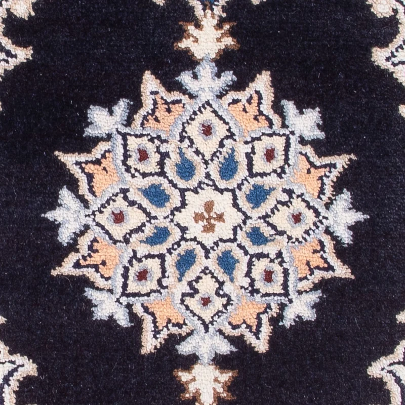 Perserteppich - Nain - Royal - 40 x 60 cm - dunkelblau