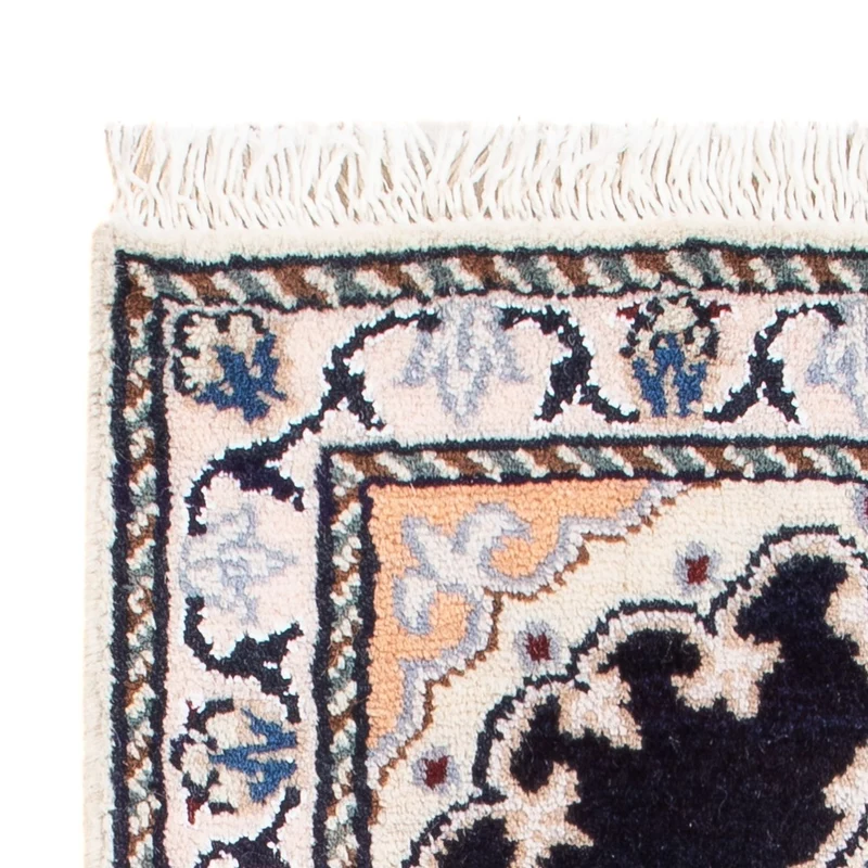 Perserteppich - Nain - Royal - 40 x 60 cm - dunkelblau