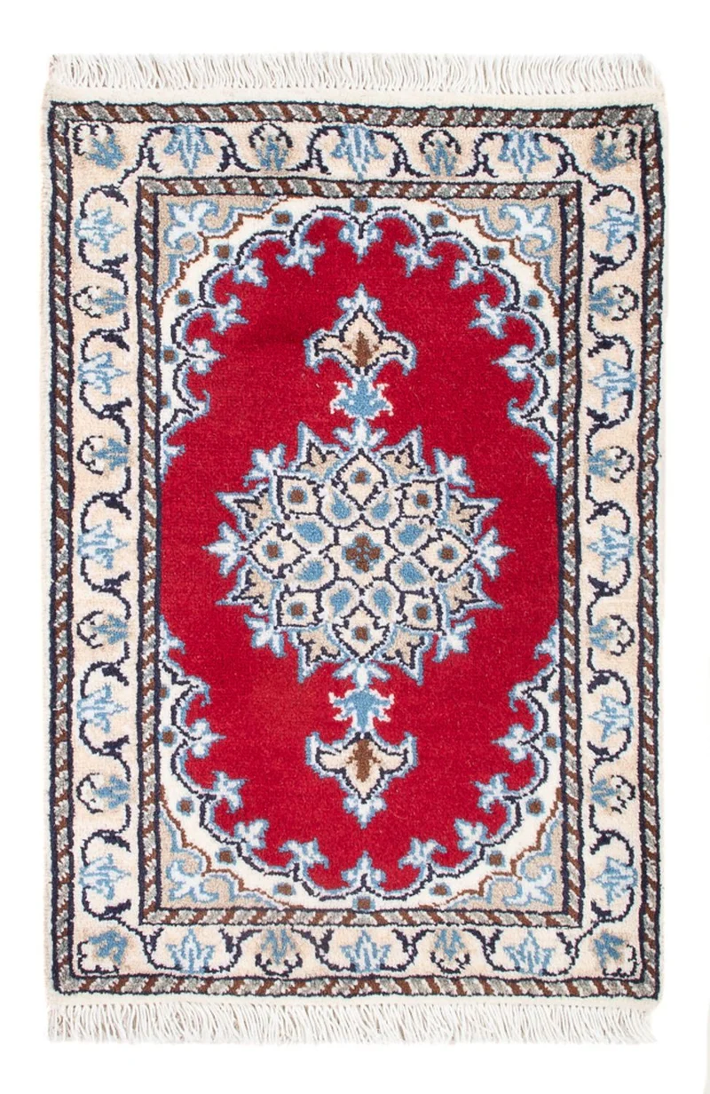 Nain - 9La Teppich 40x60cm - Perserteppich - rot