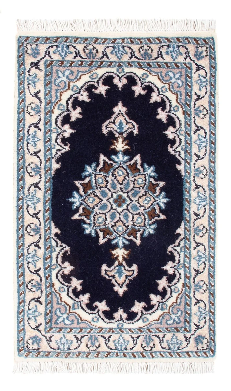 Nain - 9La Teppich 40x60cm - Perserteppich - dunkelblau