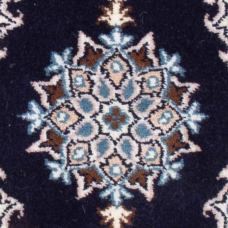 Nain - 9La Teppich 40x60cm - Perserteppich - dunkelblau