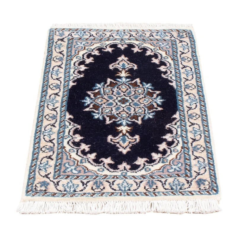 Nain - 9La Teppich 40x60cm - Perserteppich - dunkelblau