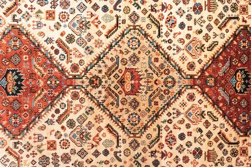 Perserteppich - Nomadic 145 x 203 cm - beige