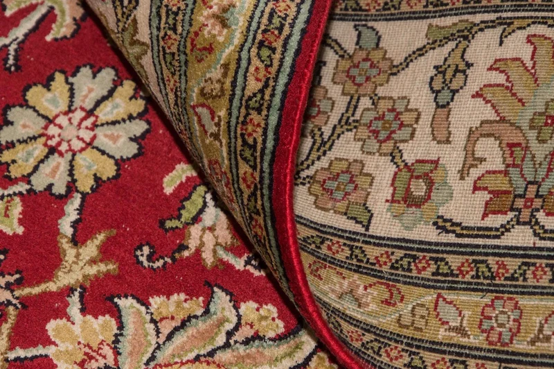Seidenteppich - Kaschmir Seide 150 x 214 cm Teppichbrücke