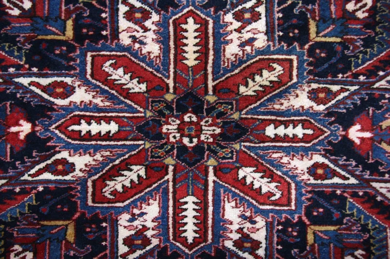 Perserteppich - Nomadic 254 x 330 cm - blau