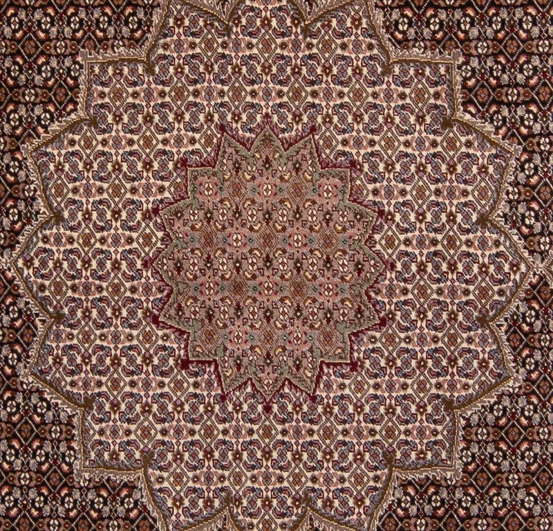 Perserteppich - Täbriz - Royal 245 x 248 cm - braun