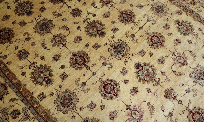 Ziegler Teppich 249 x 346 cm - beige