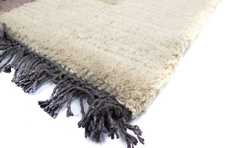 Nepal Teppich 70 x 140 cm - mehrfarbig