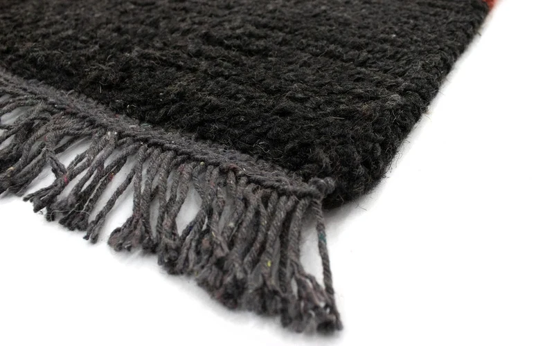Nepal Teppich 70x140cm - Wollteppich - mehrfarbig