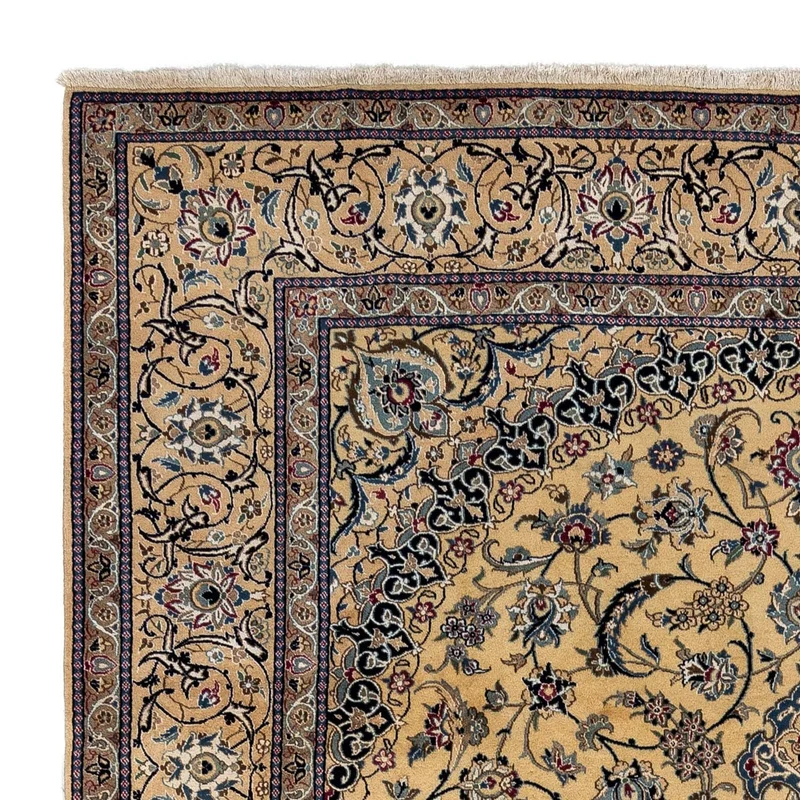 Perserteppich - Nain - Royal 255 x 353 cm - dunkelbeige