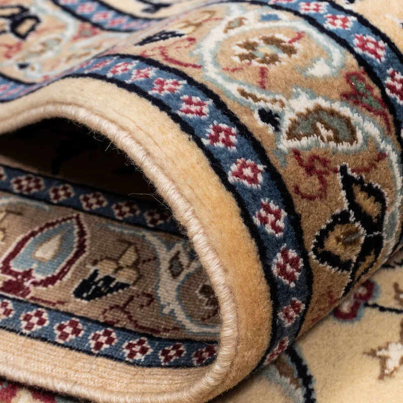 Perserteppich - Nain - Royal 255 x 353 cm - dunkelbeige
