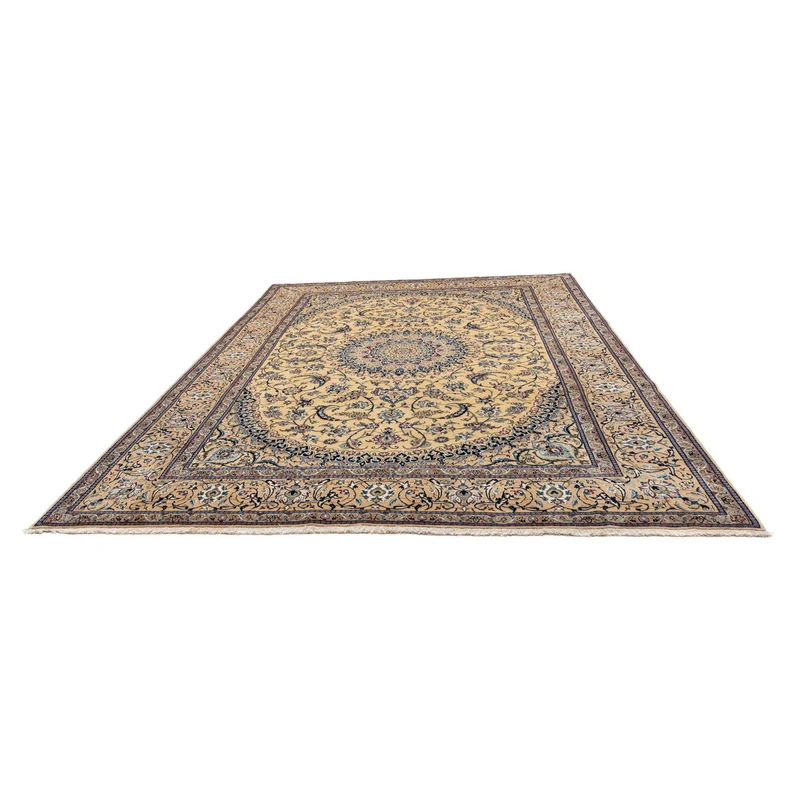 Perserteppich - Nain - Royal 255 x 353 cm - dunkelbeige