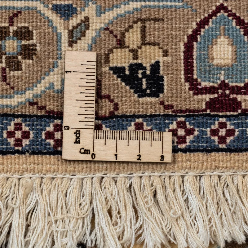 Perserteppich - Nain - Royal 255 x 353 cm - dunkelbeige