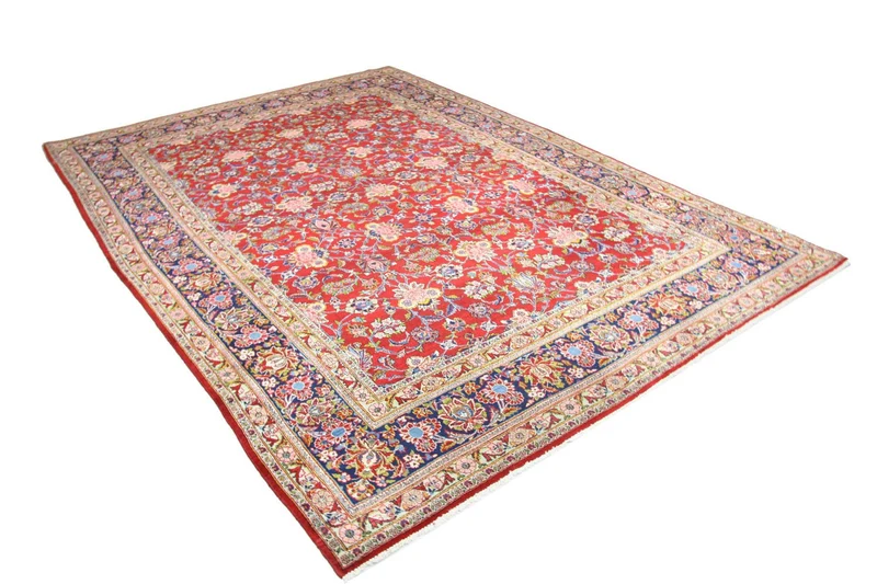 Perserteppich - Keshan 210 x 296 cm - rot