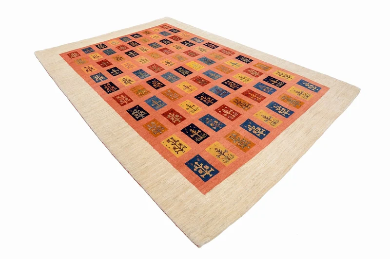 Loribaft Teppich Perser 249x355cm - Orientteppich - orange