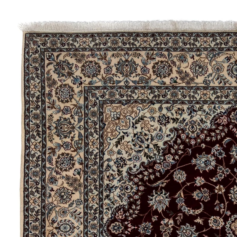Perserteppich - Nain - Royal 251 x 352 cm - schwarz