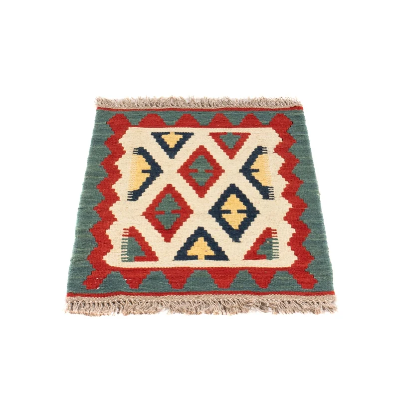Kelim Fars Teppich 40x60cm - mehrfarbig