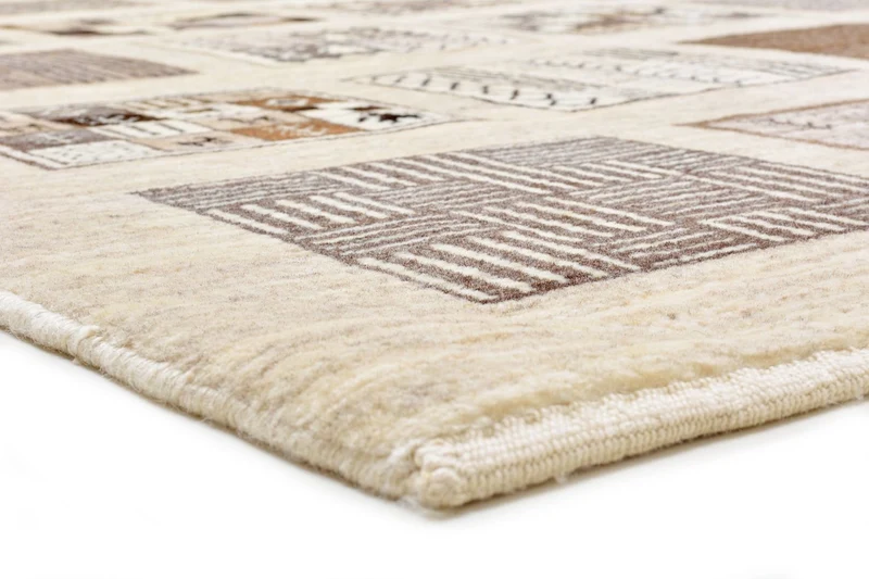 Gabbeh Teppich - Loribaft Perser 206 x 296 cm - hellbraun