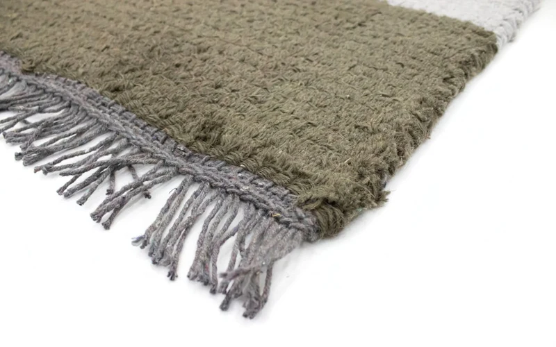 Nepal Teppich 70 x 140 cm - mehrfarbig
