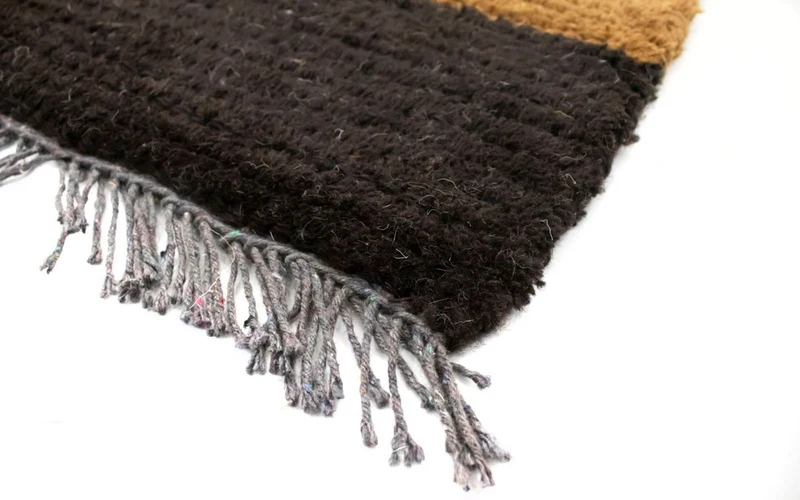Nepal Teppich 70x140cm - Wollteppich - mehrfarbig