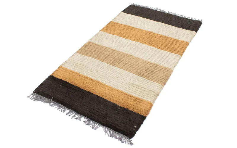 Nepal Teppich 70x140cm - Wollteppich - mehrfarbig
