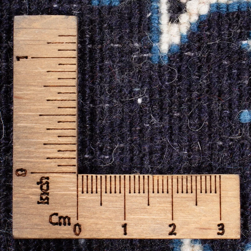 Perserteppich - Nain - Royal - 40 x 60 cm - dunkelblau