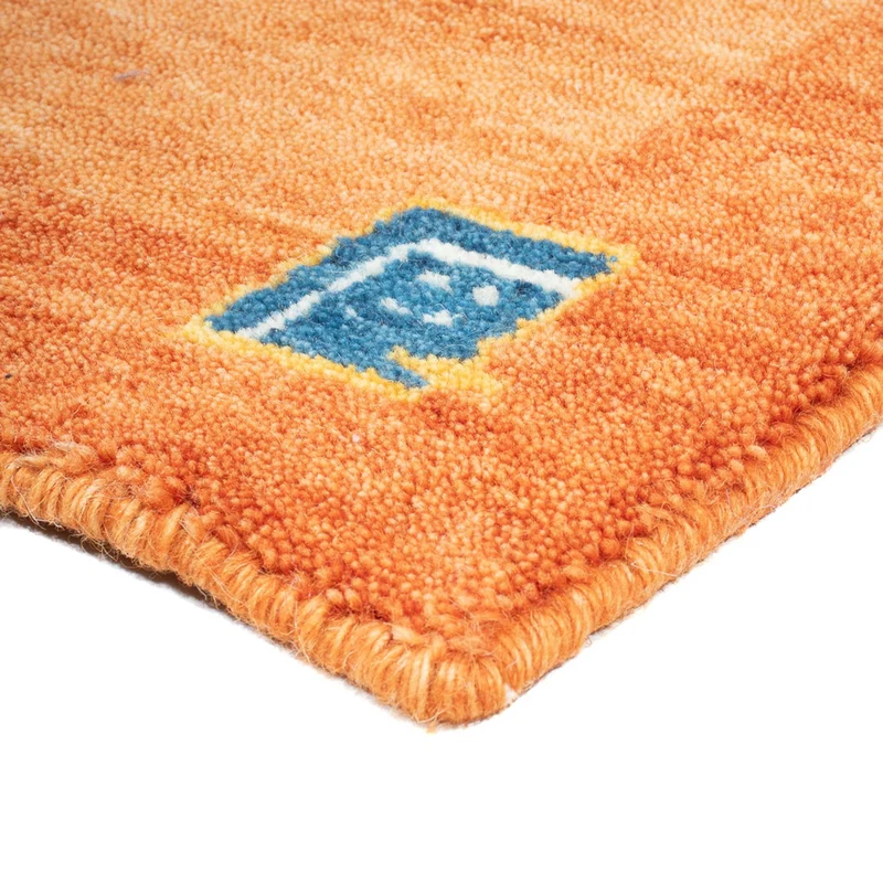 Gabbeh Teppich - Indus - 70 x 140 cm - orange