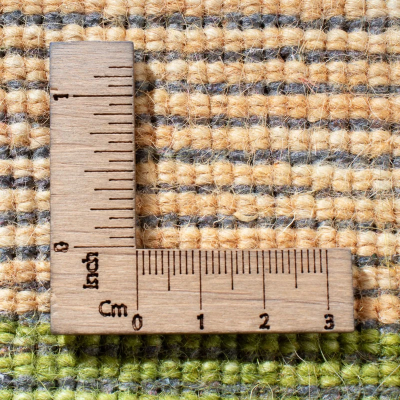 Gabbeh Teppich Indus 70x140cm - Wollteppich - beige