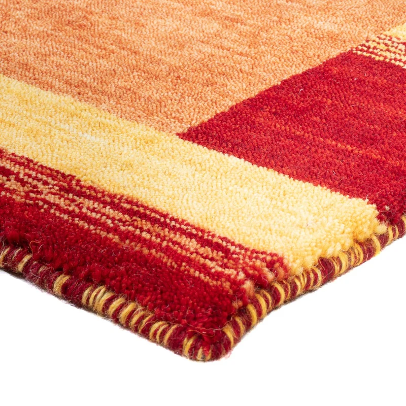 Gabbeh Teppich Indus 70x140cm - Wollteppich - mehrfarbig