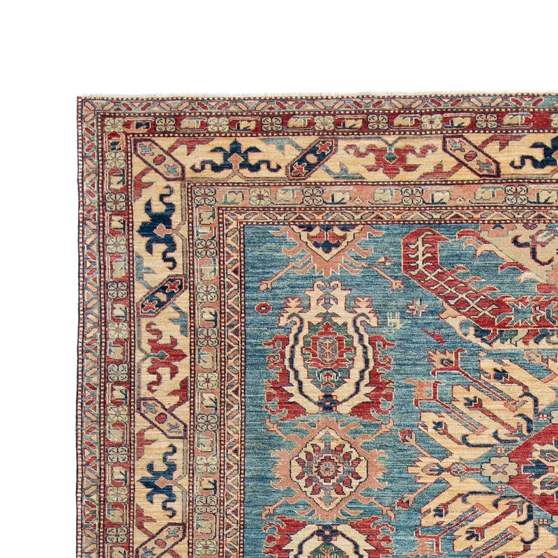 Ziegler Teppich - Kazak 244 x 322 cm - türkis