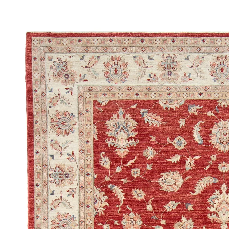 Ziegler Teppich 250 x 295 cm - dunkelrot