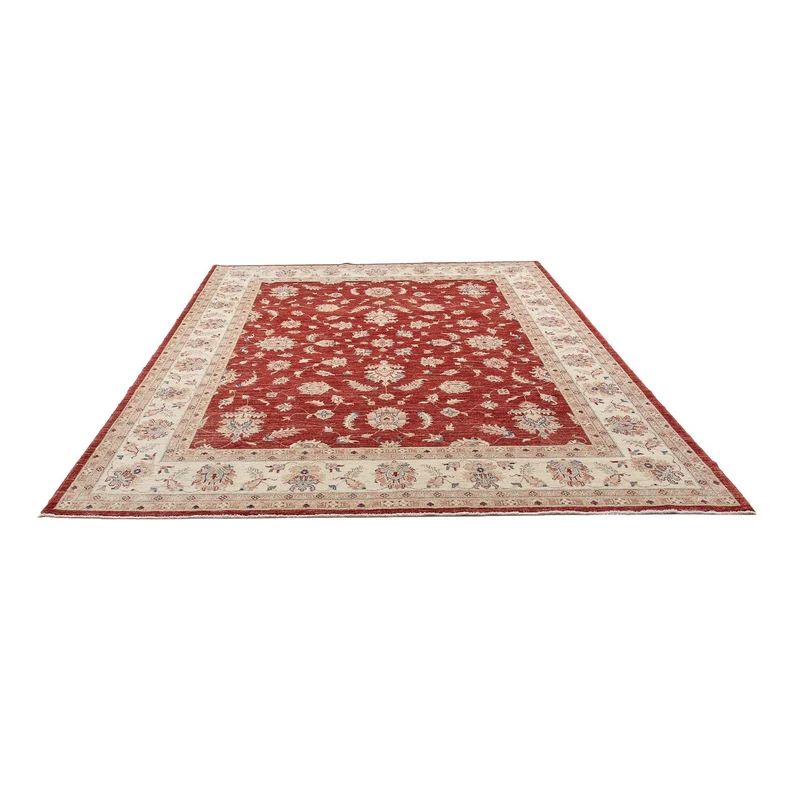 Ziegler Teppich 250 x 295 cm - dunkelrot