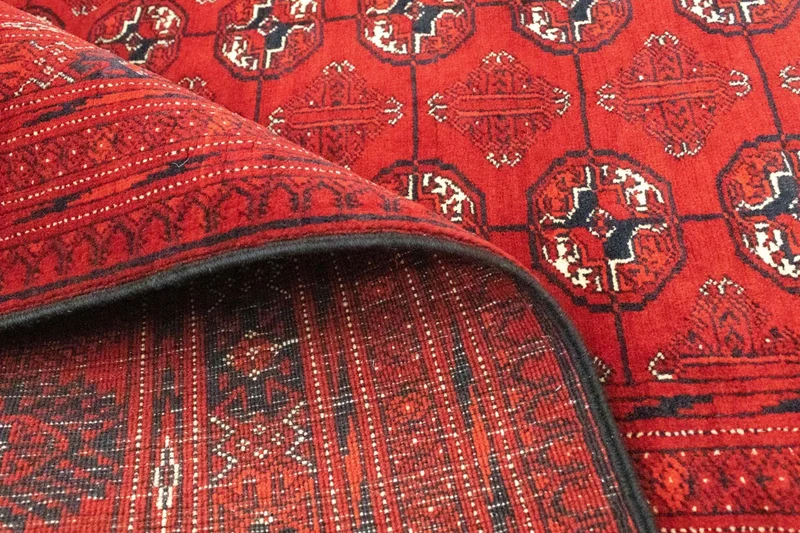 Afghan Teppich - Buchara 203 x 293 cm - rot