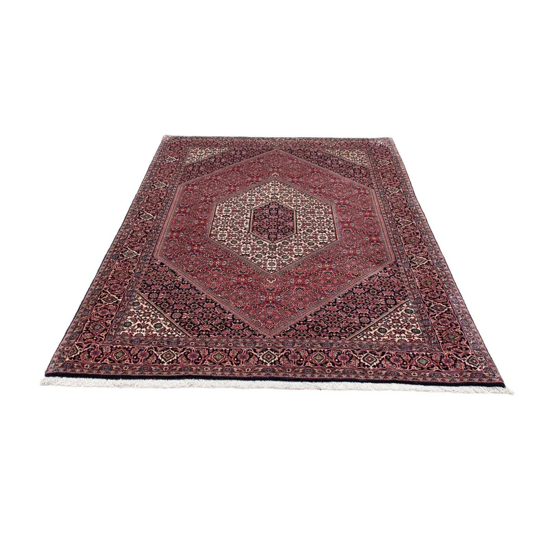 Perserteppich - Bidjar - Royal 131 x 204 cm Teppichbrücke - hellrot