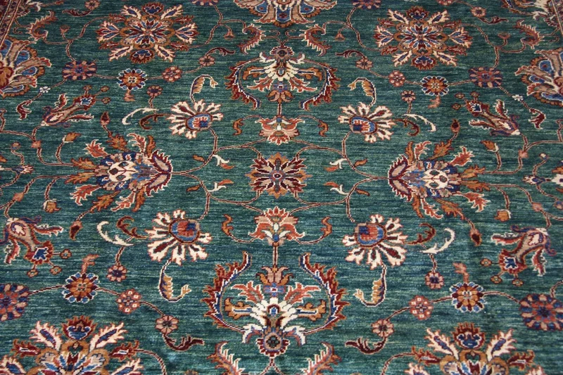 Ziegler Teppich - Ariana 250 x 295 cm - grün