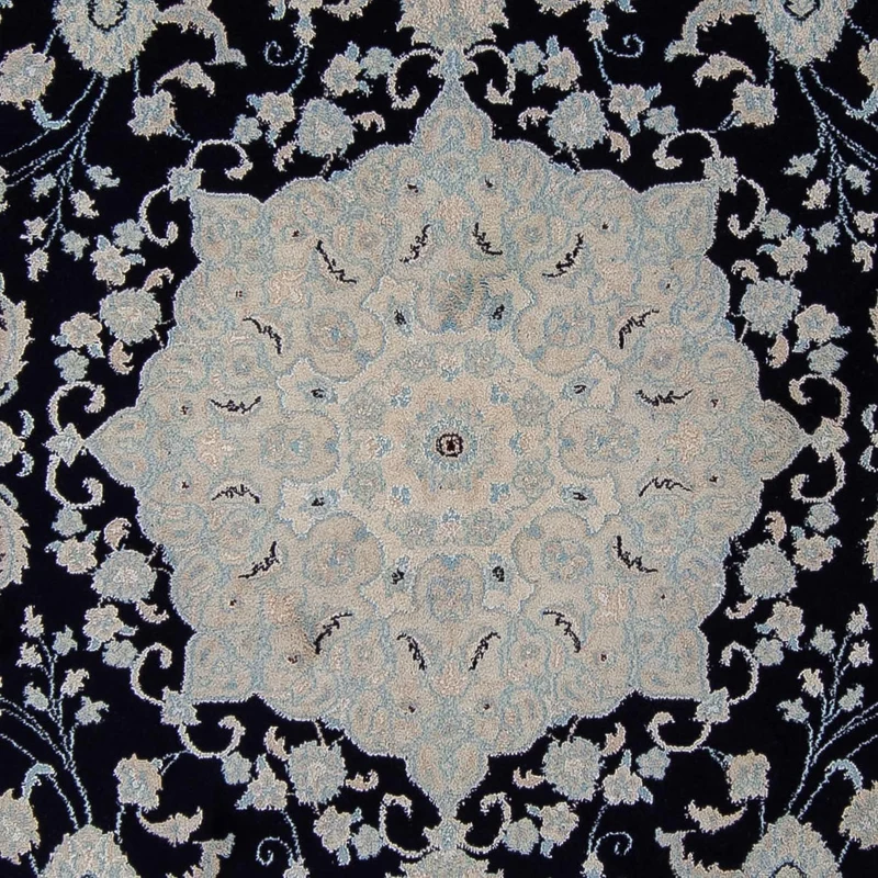 Perserteppich - Nain 253 x 352 cm - dunkelblau