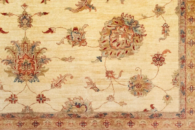Ziegler Teppich 252 x 302 cm - beige