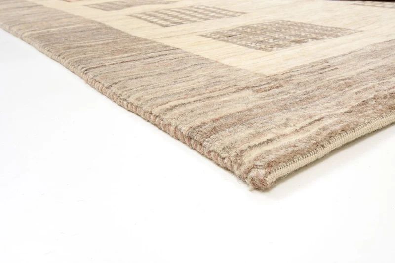 Gabbeh Teppich - Loribaft Perser 190 x 264 cm - beige